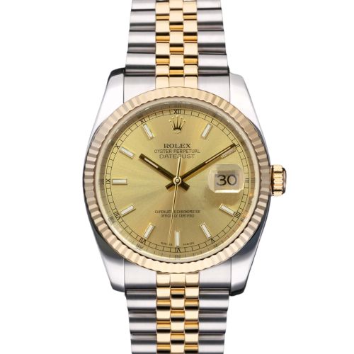 Rolex Datejust 116233 Champagne Two Tone