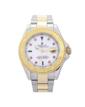 Rolex Yacht-Master Red Diamond and White dial 16623